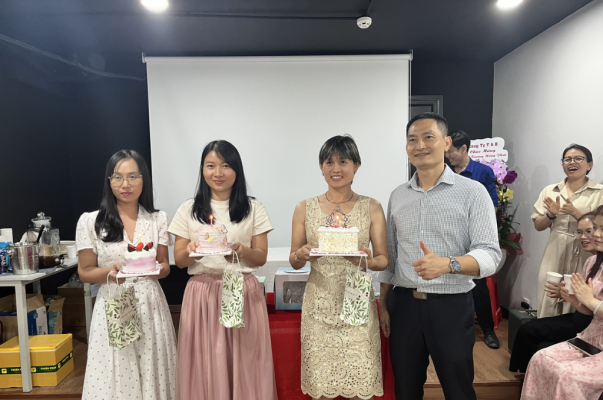 Niềm vui nhân đôi trong ngày hội ngộ với khoảnh khắc chúc mừng sinh nhật dưới mái nhà chung Đại Cát Á.